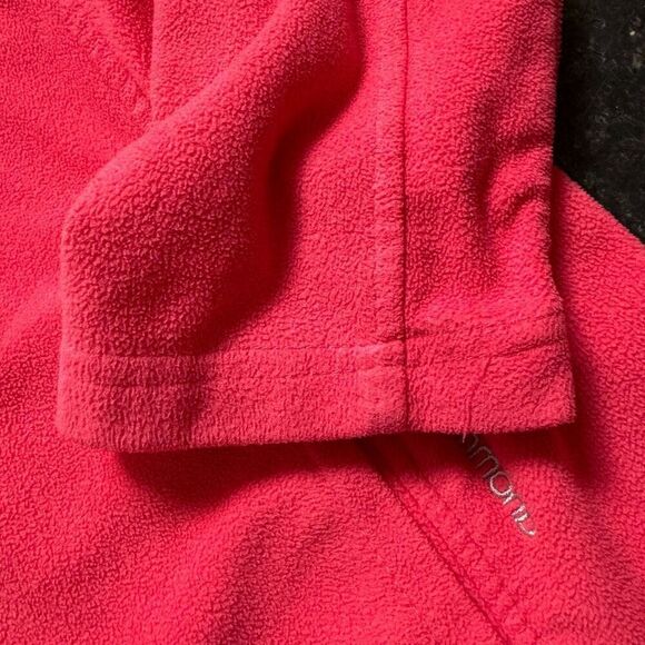 Black Diamond Pink Zip Up Fleece Women’s Size XL 100% Polyester Preppy Winter - Picture 3 of 14